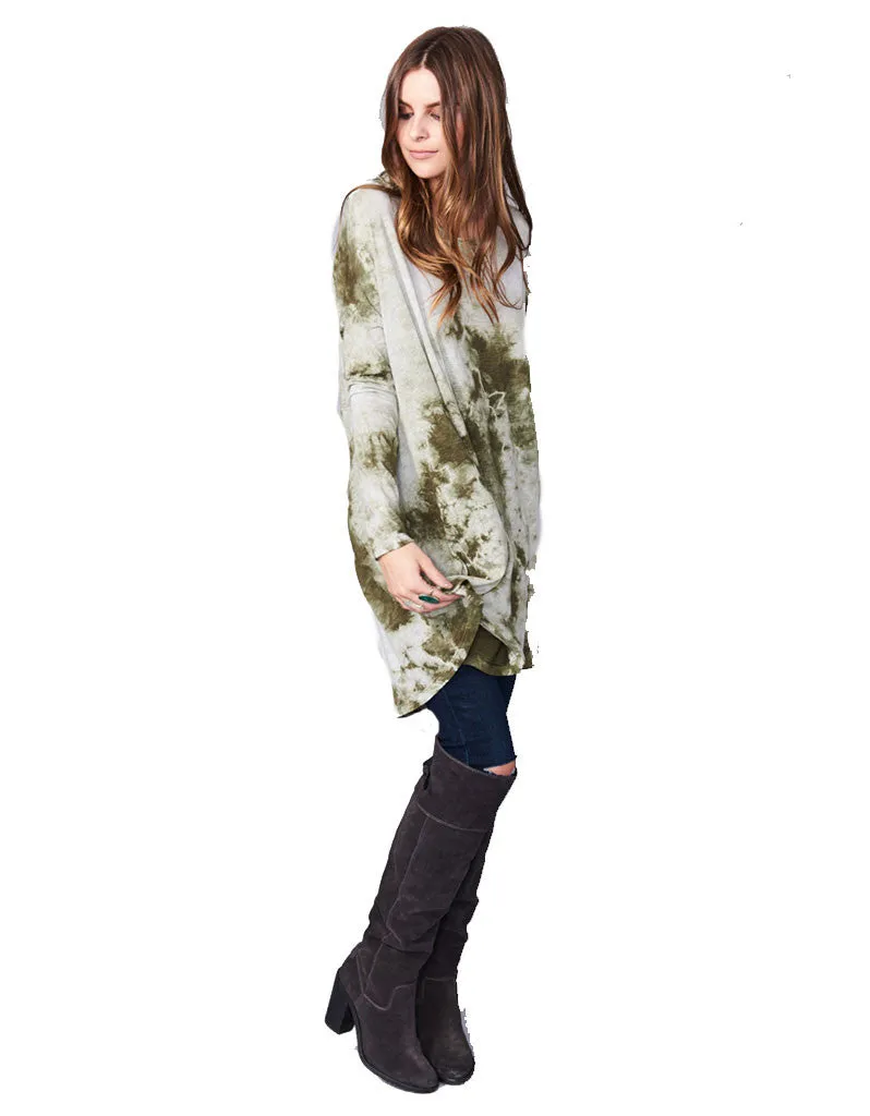 Show Me Your Mumu Will Tunic in Gator Tie Dye