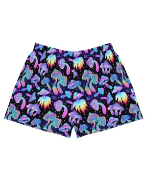 Shroomin Black Shorts