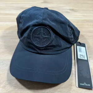 Stone Island Nylon Metal Cap in Navy