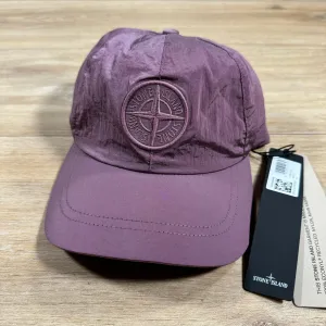 Stone Island Nylon Metal Cap in Rose Quartz