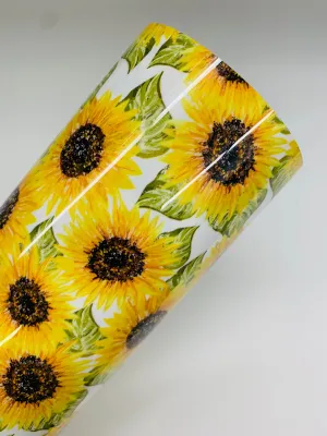 Sunflower Pattern HTV