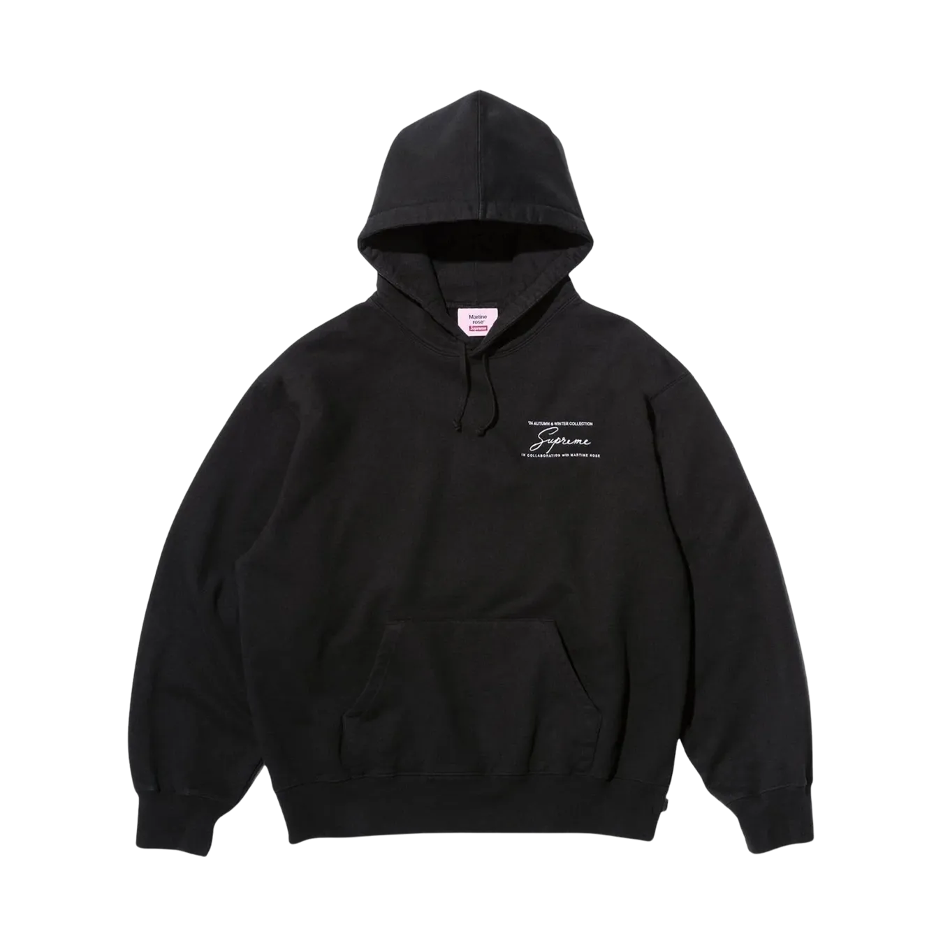 Supreme Martine Rose Hoodie 'Black'