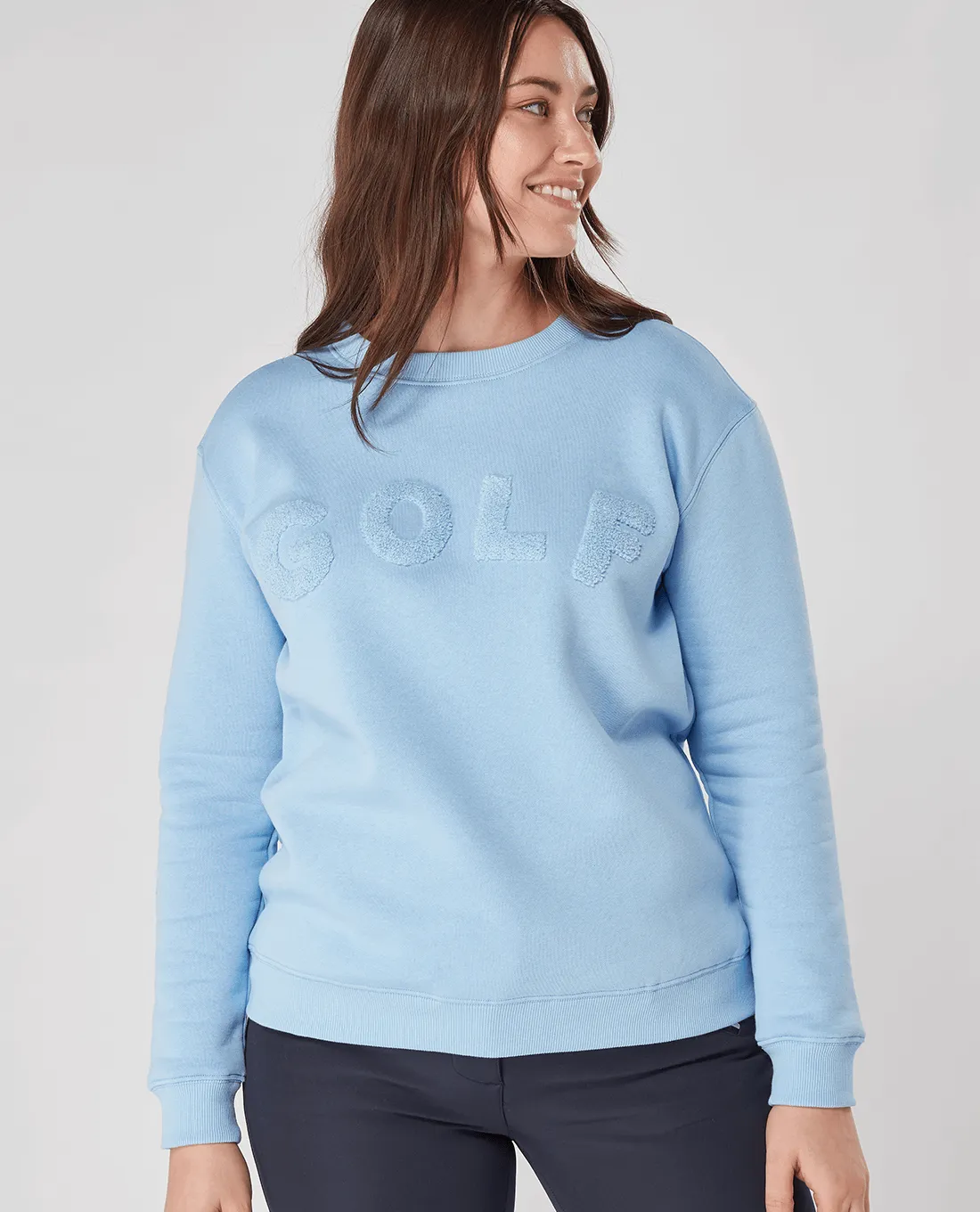 SWING OUT SISTER Catriona Jumper Chambray Blue