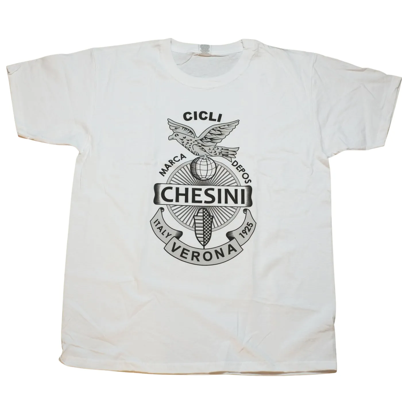 T-SHIRT CICLI CHESINI WHITE ACCESSORY