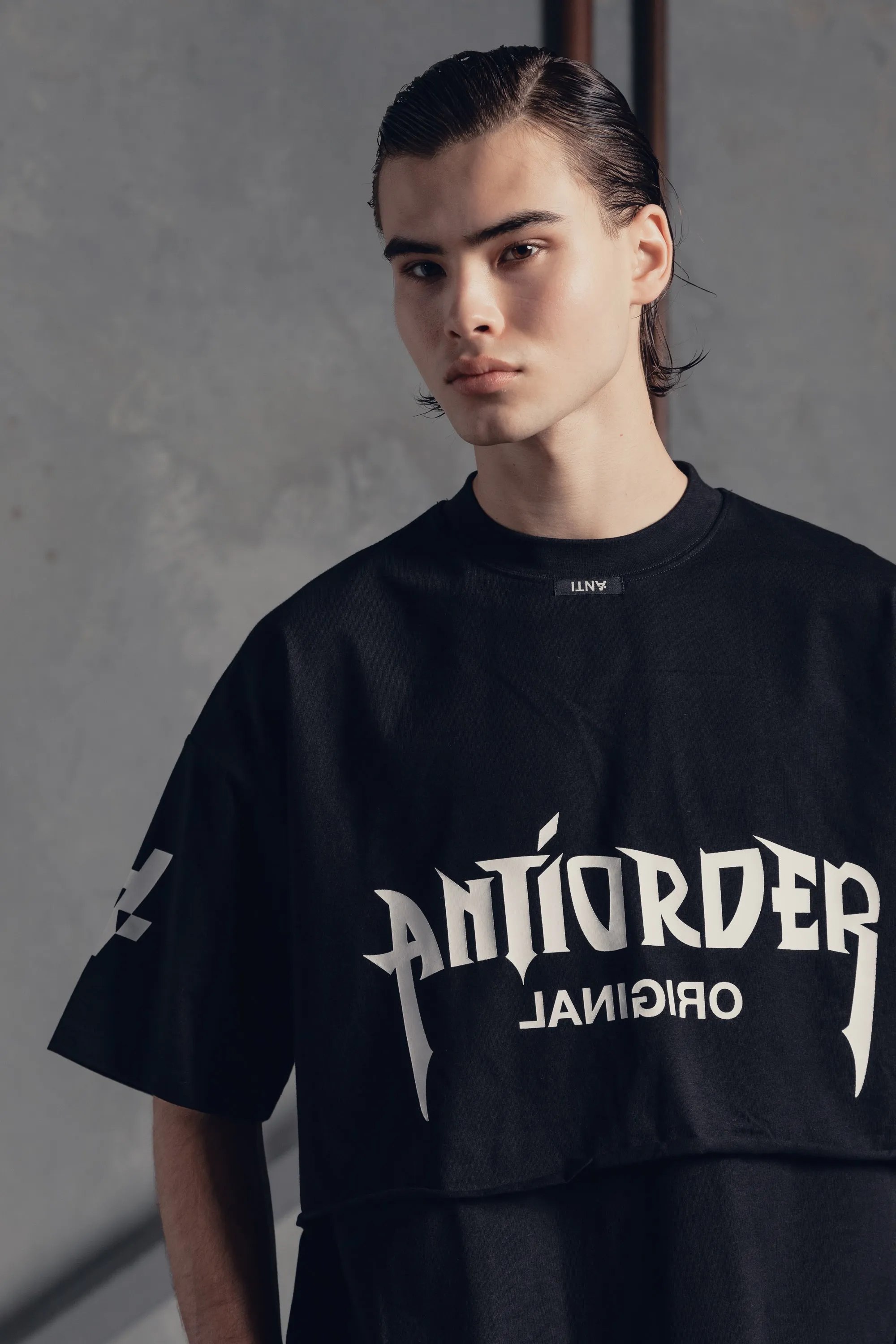 The Anti Order Shibuya Markets Avant Boxy T-Shirt Black