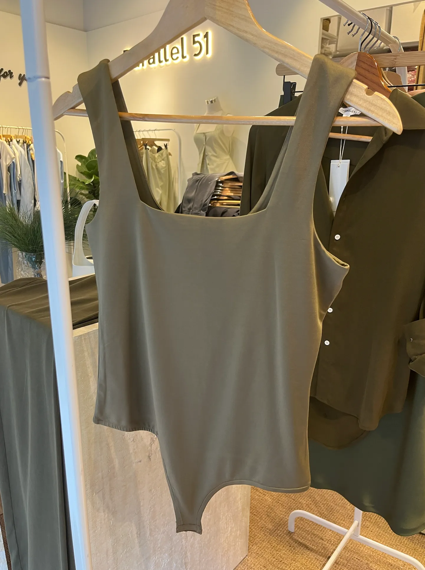 The Bella Bodysuit - Khaki