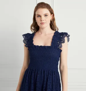 The Lace Ellie Nap Dress - Navy Lace