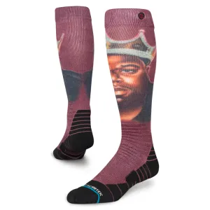 The Notorious Big (Snowboard Socks) | Skys The Limit Black