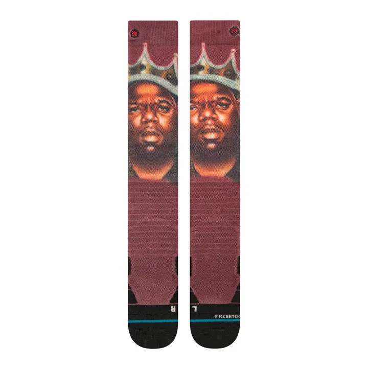 The Notorious Big (Snowboard Socks) | Skys The Limit Black