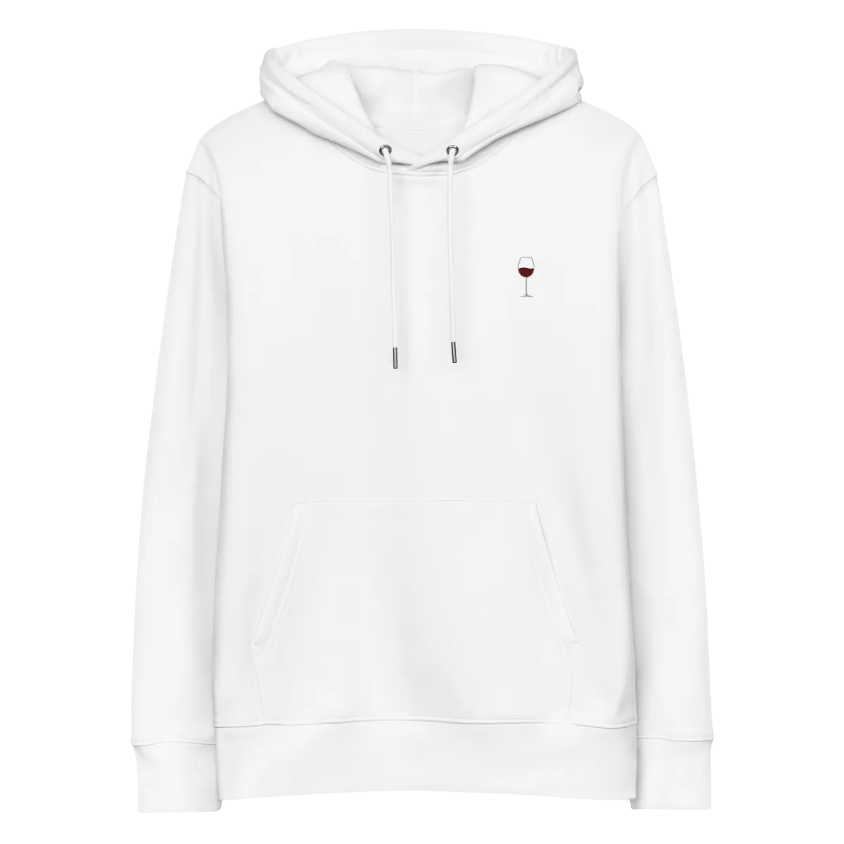 The Red Wine Glass eco hoodie