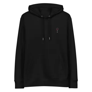 The Red Wine Glass eco hoodie