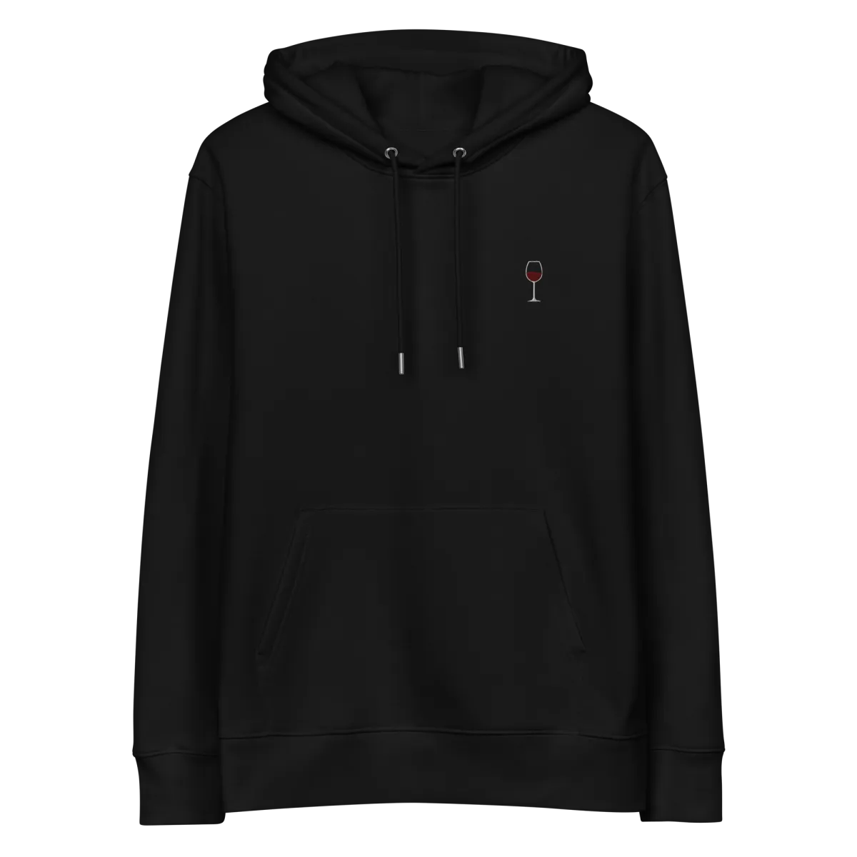 The Red Wine Glass eco hoodie