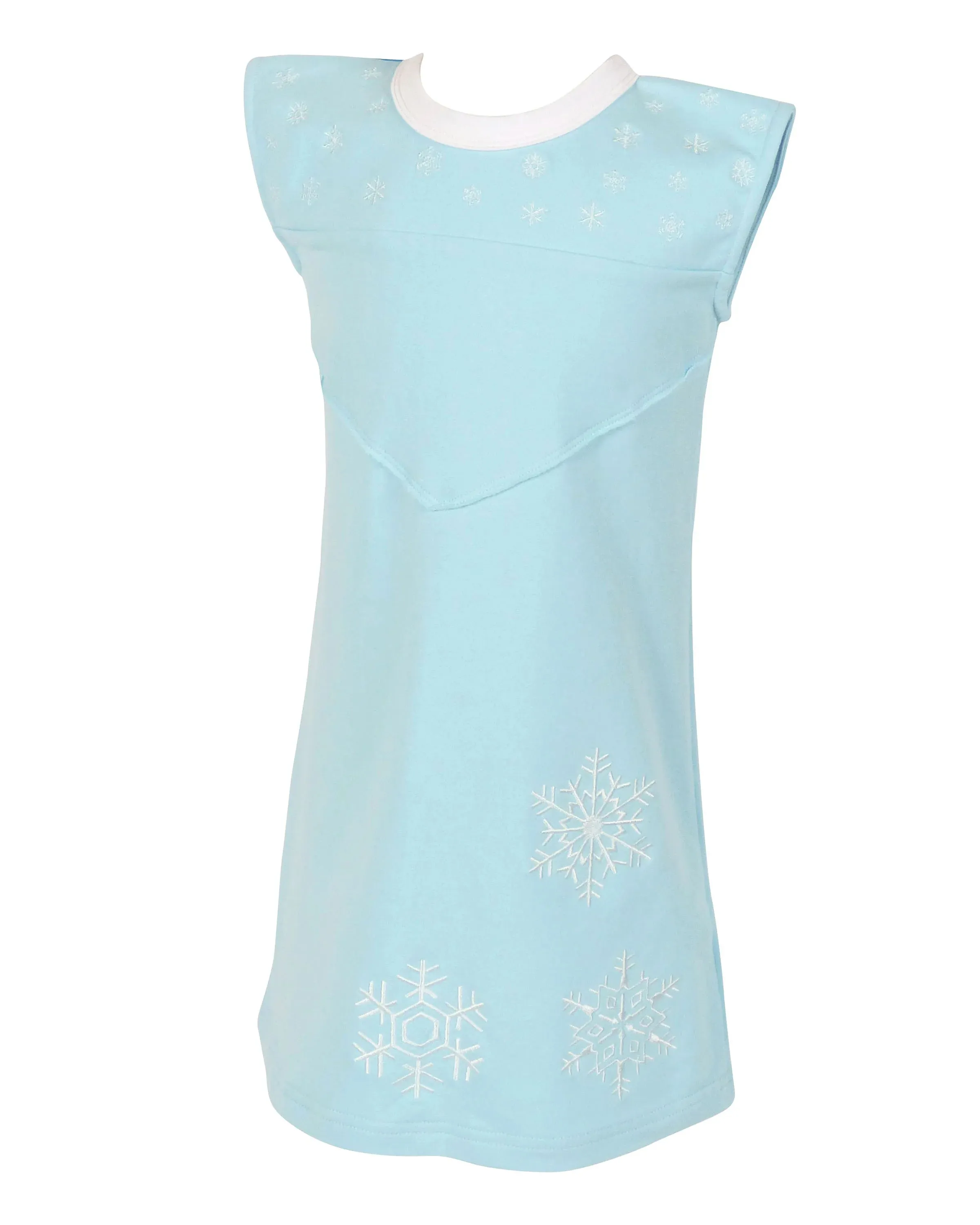 The Yellow Lamb Princess Playtime: Elsa Inspired Snowflake Dress