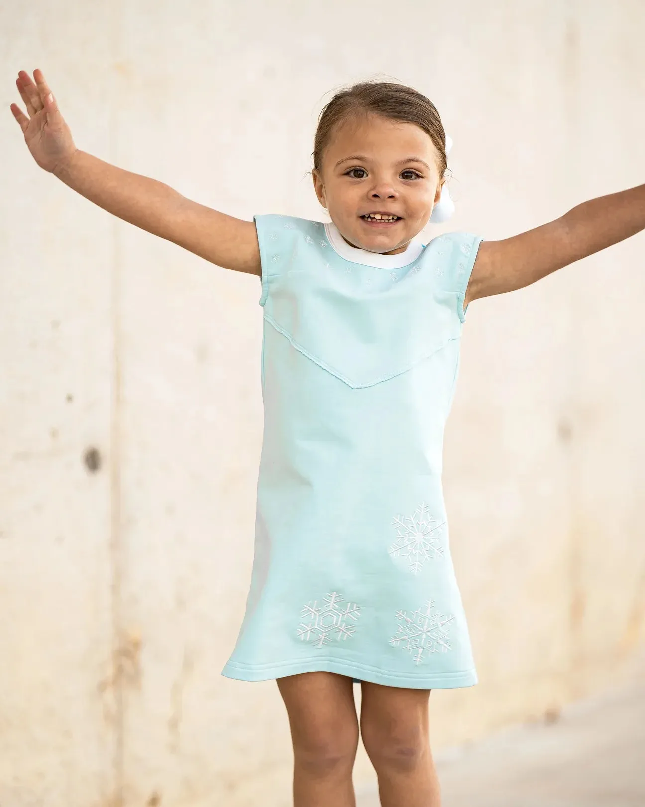 The Yellow Lamb Princess Playtime: Elsa Inspired Snowflake Dress