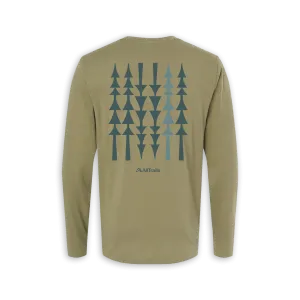 Treeline Long Sleeve Tee - Heather Pine