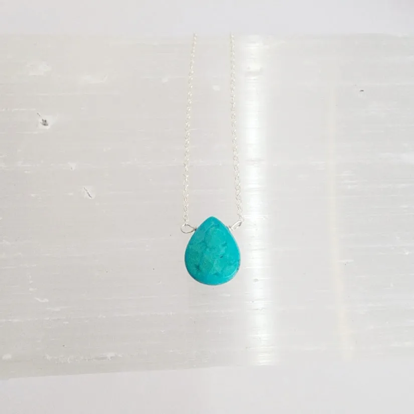 Turquoise Gemstone Layering Necklace