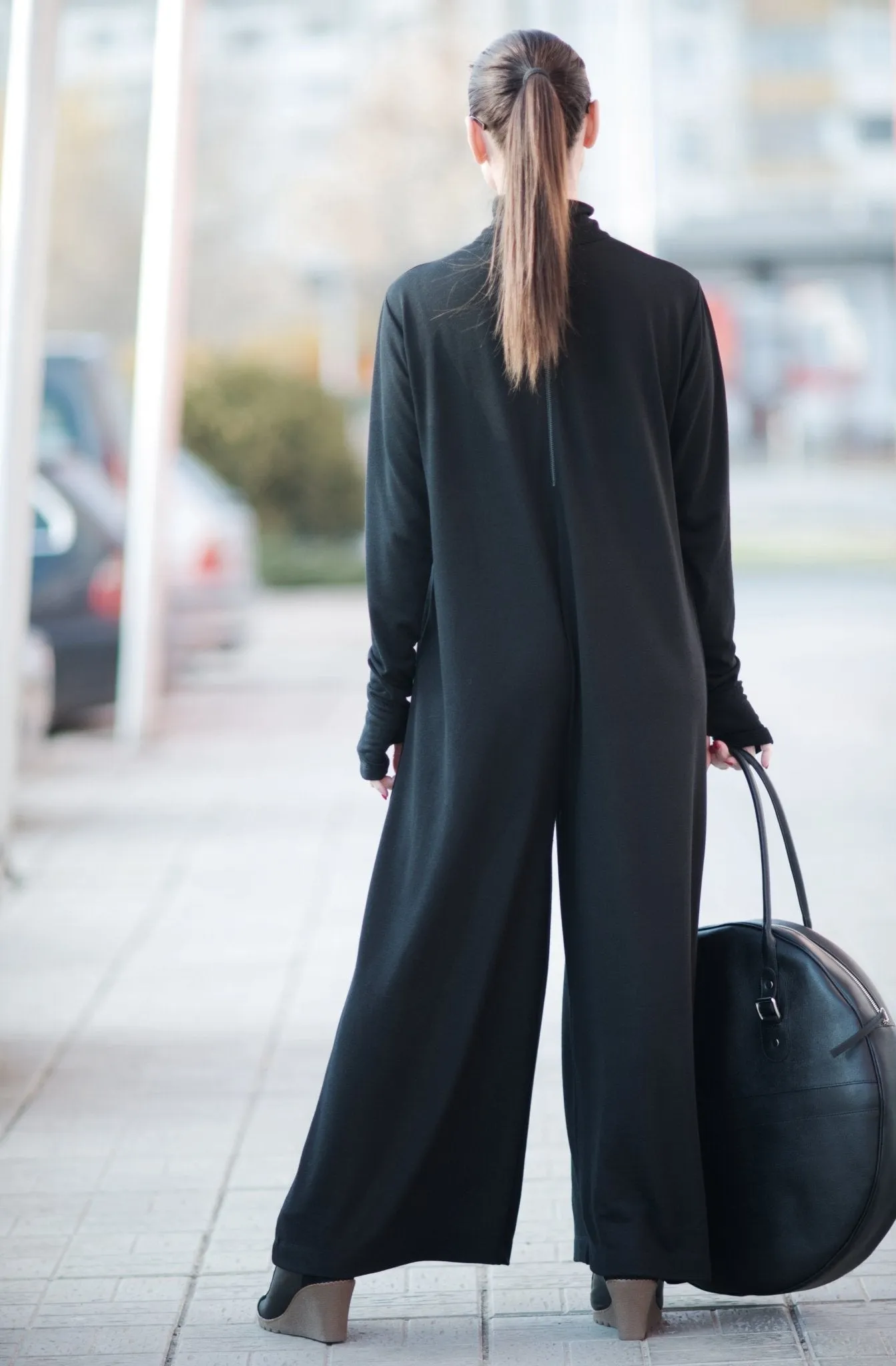 Turtleneck Jumpsuit OLIVIA