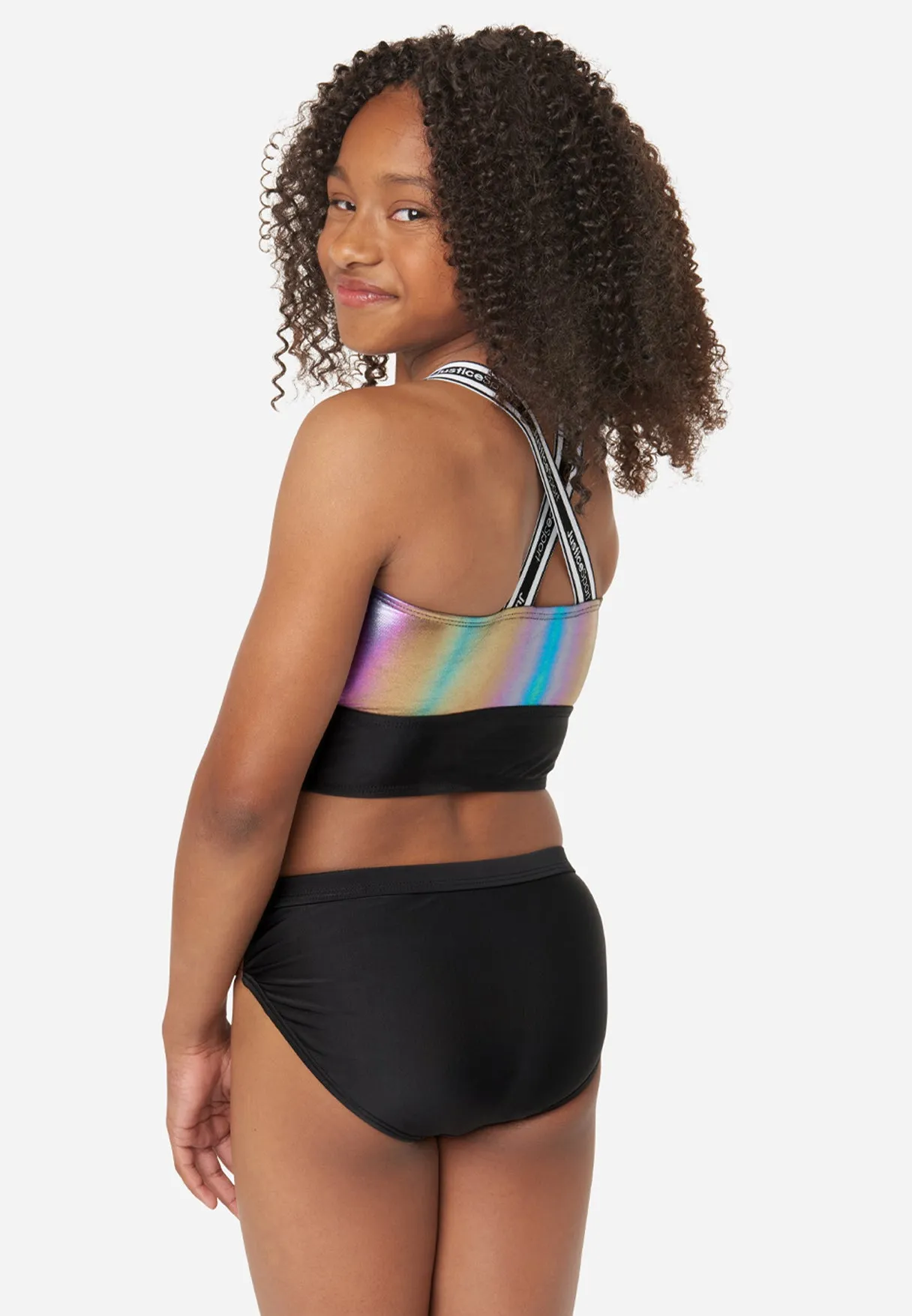 Two-Piece Island Flair Color Block Bikini