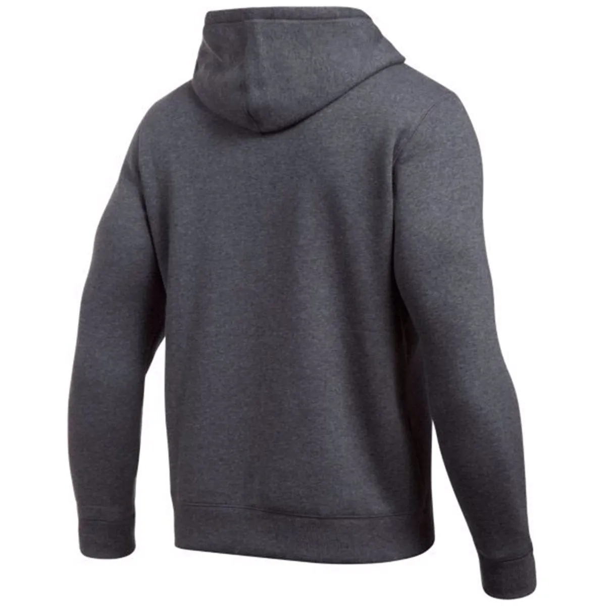 Under Armour Men's Carbon Heather Rival Fitted Full Zip Hoodie