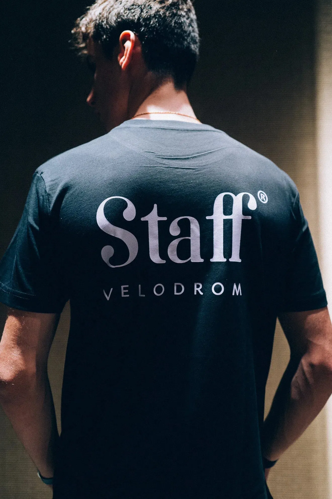 VELODROM Staff Tshirt - Black/Lavender