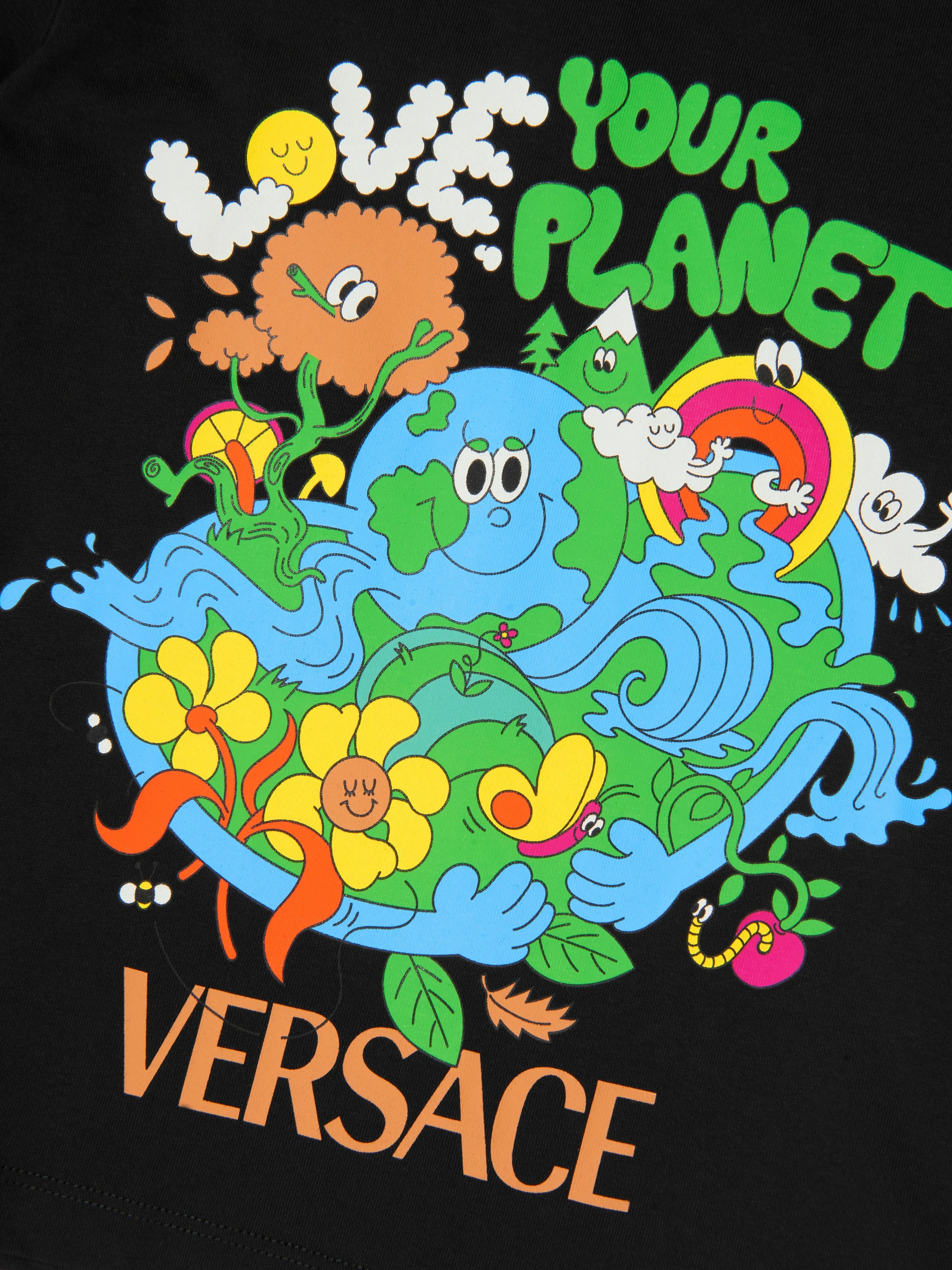 Versace Boys Love Your Planet T-Shirt