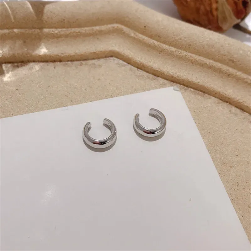 Vintage Simple U-shaped Non Pierced Clip Trendy Punk Antique New Earring