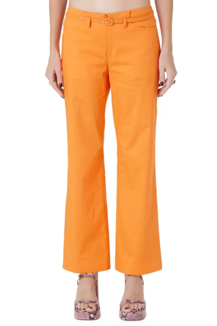 Vivetta - Cropped Pants: Orange