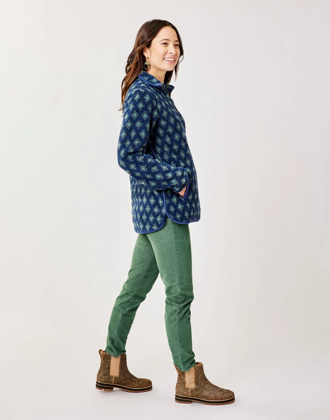 Westport Tunic: Navy Geo