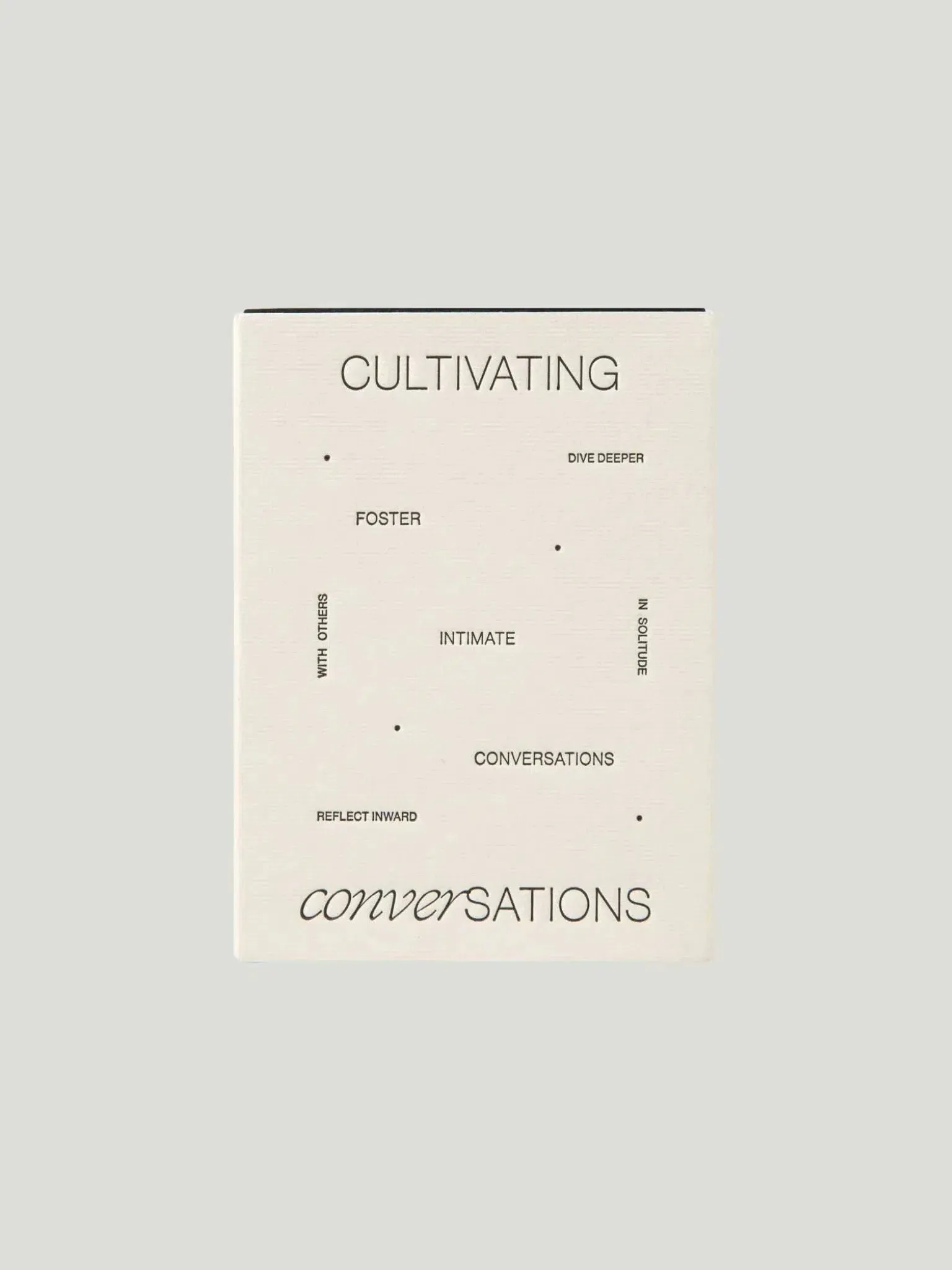 Wilde House Paper Cultivating Conversations Card Deck