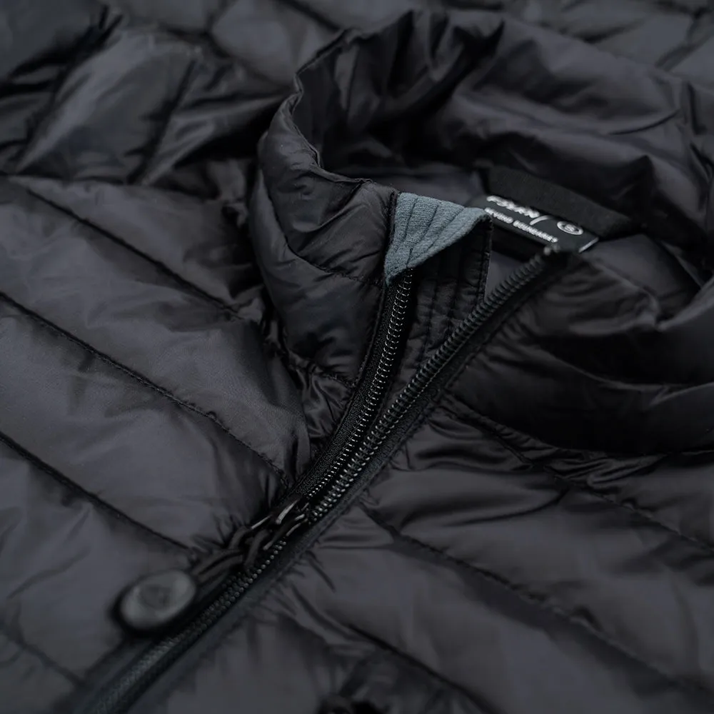 Womens Aktiv Down Hoodless Jacket (Stealth)