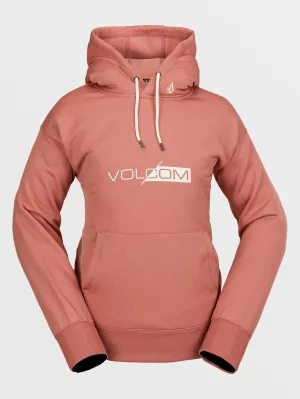 Womens Core Hydro Hoodie - Earth Pink