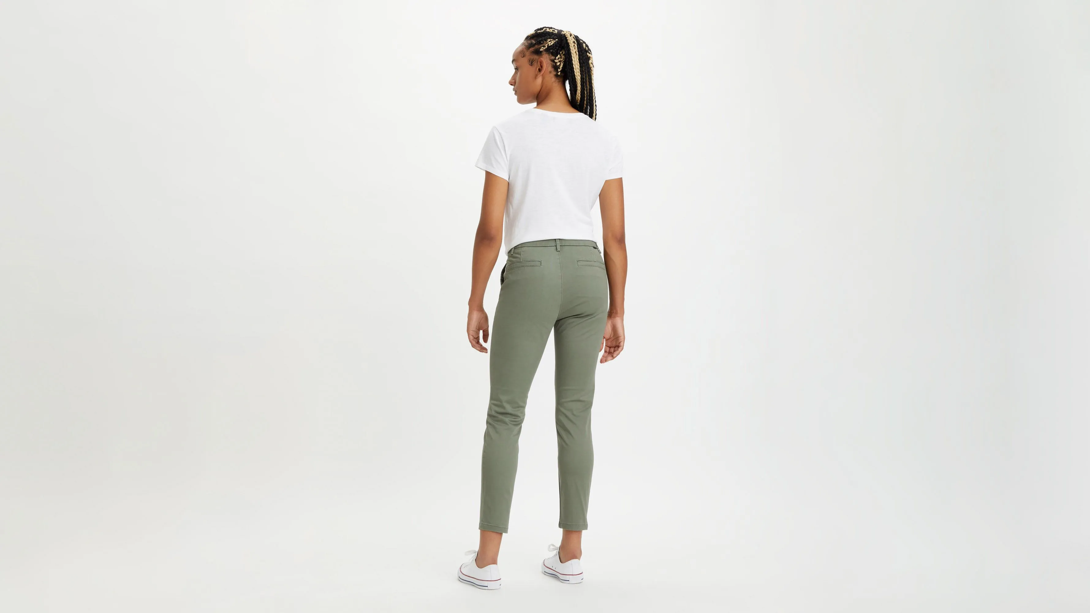 Women's Skinny Fit Chino Pants