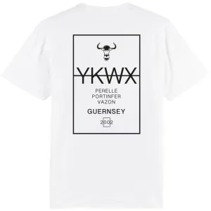 Yakwax Line Up T-Shirt - White/Black