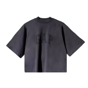 Yeezy Gap Engineered by Balenciaga Cropped Dove No Seam Tee 'Black'